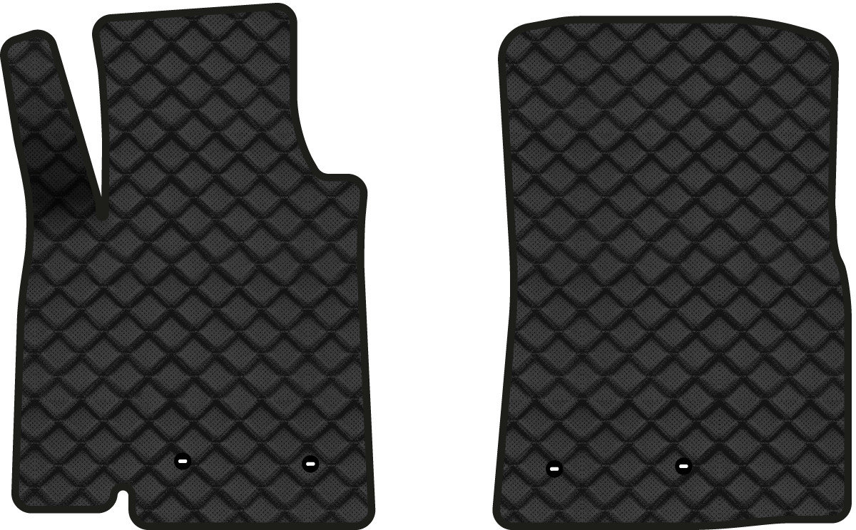 Килимки з екошкіри в салон авто передні EVAtech ECO для Land Cruiser (200) 5 seats Restyling Toyota 2013-2021 1 покоління SUV EU TY31633A2TL4BBB - Фото 1