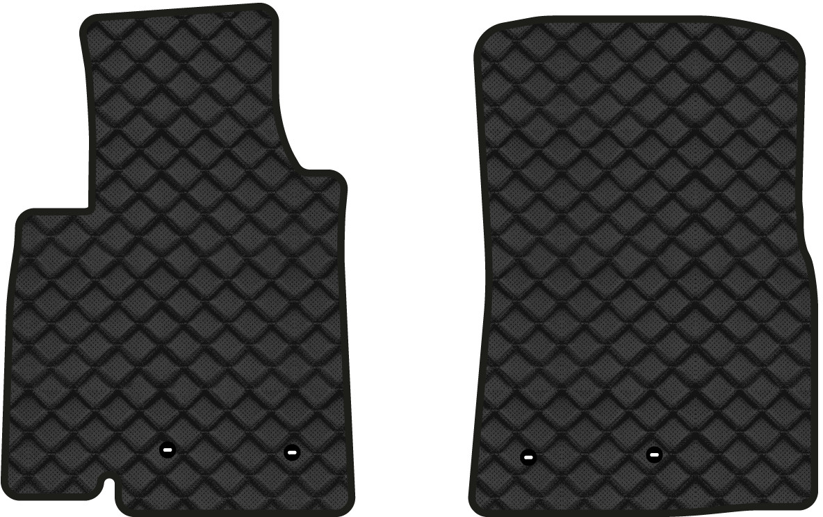 Килимки з екошкіри в салон авто передні EVAtech ECO для Land Cruiser (200) 5 seats Restyling Toyota 2013-2021 1 покоління SUV EU TY31633AB2TL4BBB - Фото 1