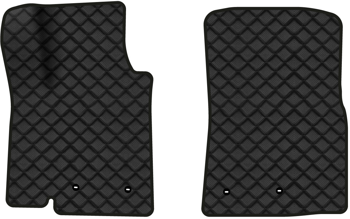 Килимки з екошкіри в салон авто передні EVAtech ECO для Land Cruiser (200) 5 seats Restyling Toyota 2013-2021 1 покоління SUV EU TY31633AD2TL4BBB - Фото 1