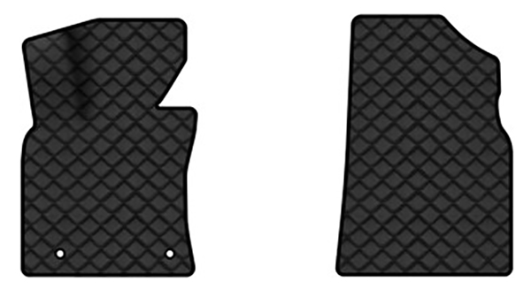 Коврики из экокожи в салон авто передние EVAtech для Camry (XV70) Toyota 2017-2024 8 поколение Sedan EU TY3245AE2TL2BBB - Фото 1