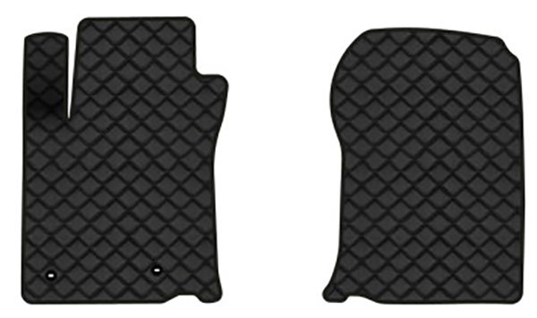 Коврики из экокожи в салон авто передние EVAtech ECO для Land Cruiser Prado (150) 5 seats Restyling Toyota 2013-2023 4 поколение SUV EU TY3253A2TL2BBB - Фото 1