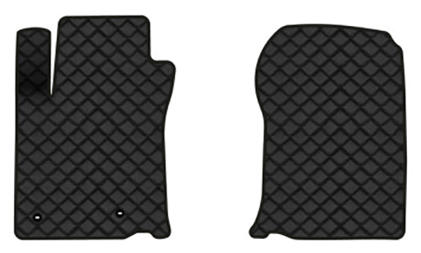 Коврики из экокожи в салон авто передние EVAtech ECO для Land Cruiser Prado (150) 7 seats Restyling Toyota 2013-2023 4 поколение SUV EU TY33305A2TL2BBB - Фото 1