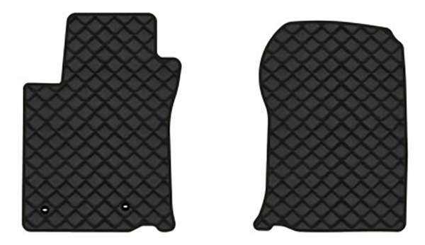 Килимки з екошкіри в салон авто передні EVAtech ECO для Land Cruiser Prado (150) 7 seats Restyling Toyota 2013-2023 4 покоління SUV EU TY33305AB2TL2BBB - Фото 1