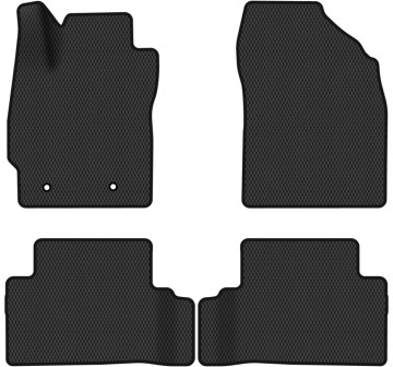 EVA килимки в салон авто EVAtech для Auris (E150) FWD 5-doors AT Toyota 2006-2012 1 покоління Htb EU TY33849PEC4RBB - Фото 1