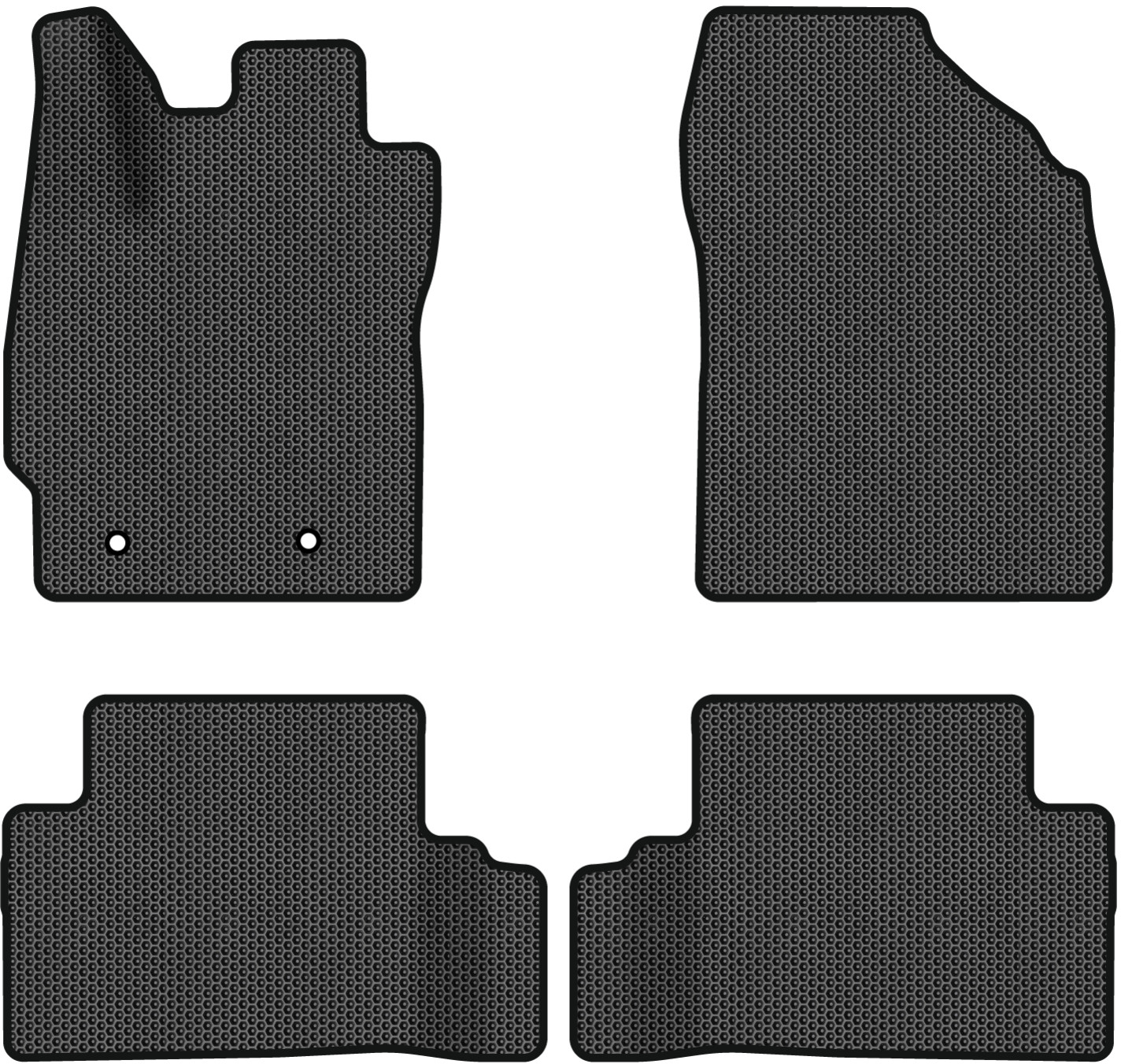 EVA килимки в салон авто EVAtech для Auris (E150) FWD 5-doors MT Toyota 2006-2012 1 покоління Htb EU TY3654PEC4TL2SBB - Фото 1