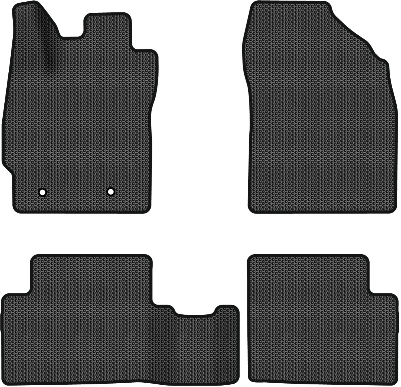 EVA килимки в салон авто EVAtech для Auris (E150) FWD 5-doors MT Toyota 2006-2012 1 покоління Htb EU TY3654PEL4TL2SBB - Фото 1