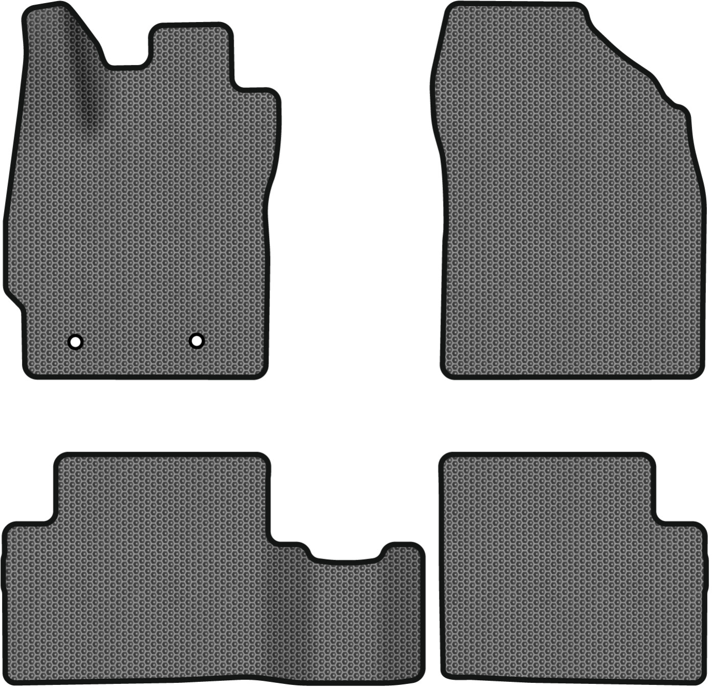 EVA килимки в салон авто EVAtech для Auris (E150) FWD 5-doors MT Toyota 2006-2012 1 покоління Htb EU TY3654PEL4TL2SGB - Фото 1