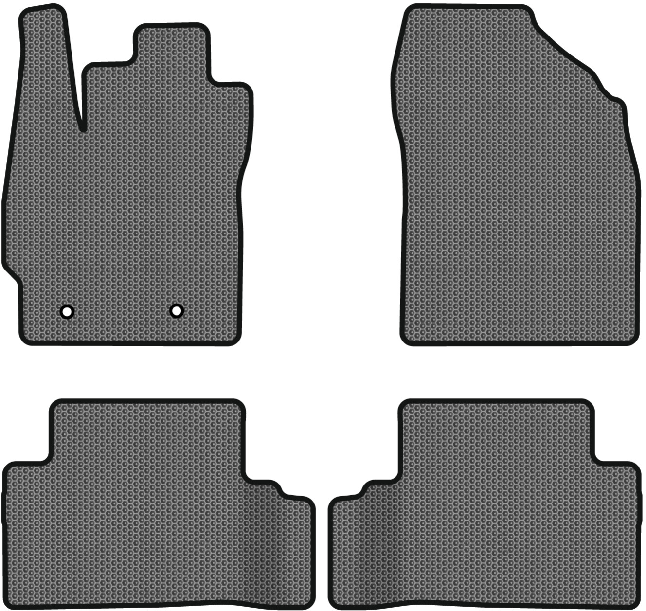 EVA килимки в салон авто EVAtech для Auris (E150) FWD 5-doors MT Toyota 2006-2012 1 покоління Htb EU TY3654PVC4TL2SGB - Фото 1