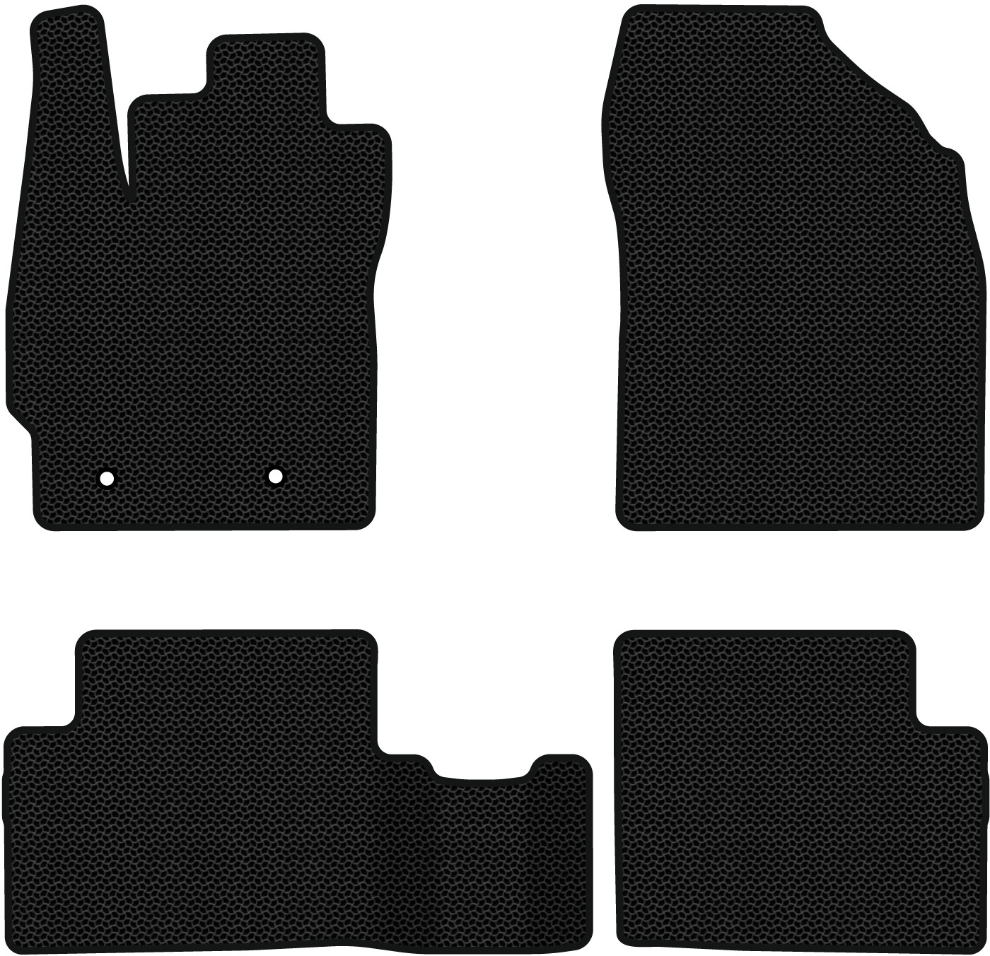 EVA коврики в салон авто EVAtech для Auris (E150) FWD 5-doors MT Toyota 2006-2012 1 поколение Htb EU TY3654PVL4TL2KBB - Фото 1