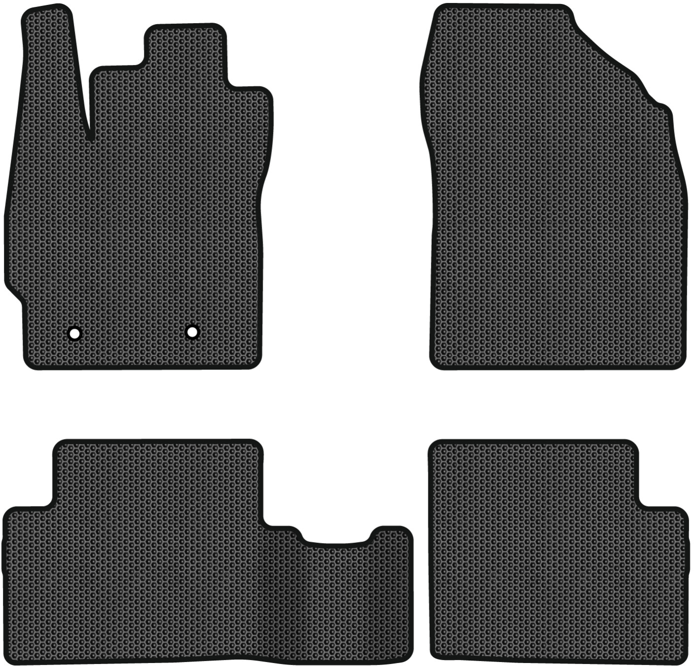 EVA килимки в салон авто EVAtech для Auris (E150) FWD 5-doors MT Toyota 2006-2012 1 покоління Htb EU TY3654PVL4TL2SBB - Фото 1