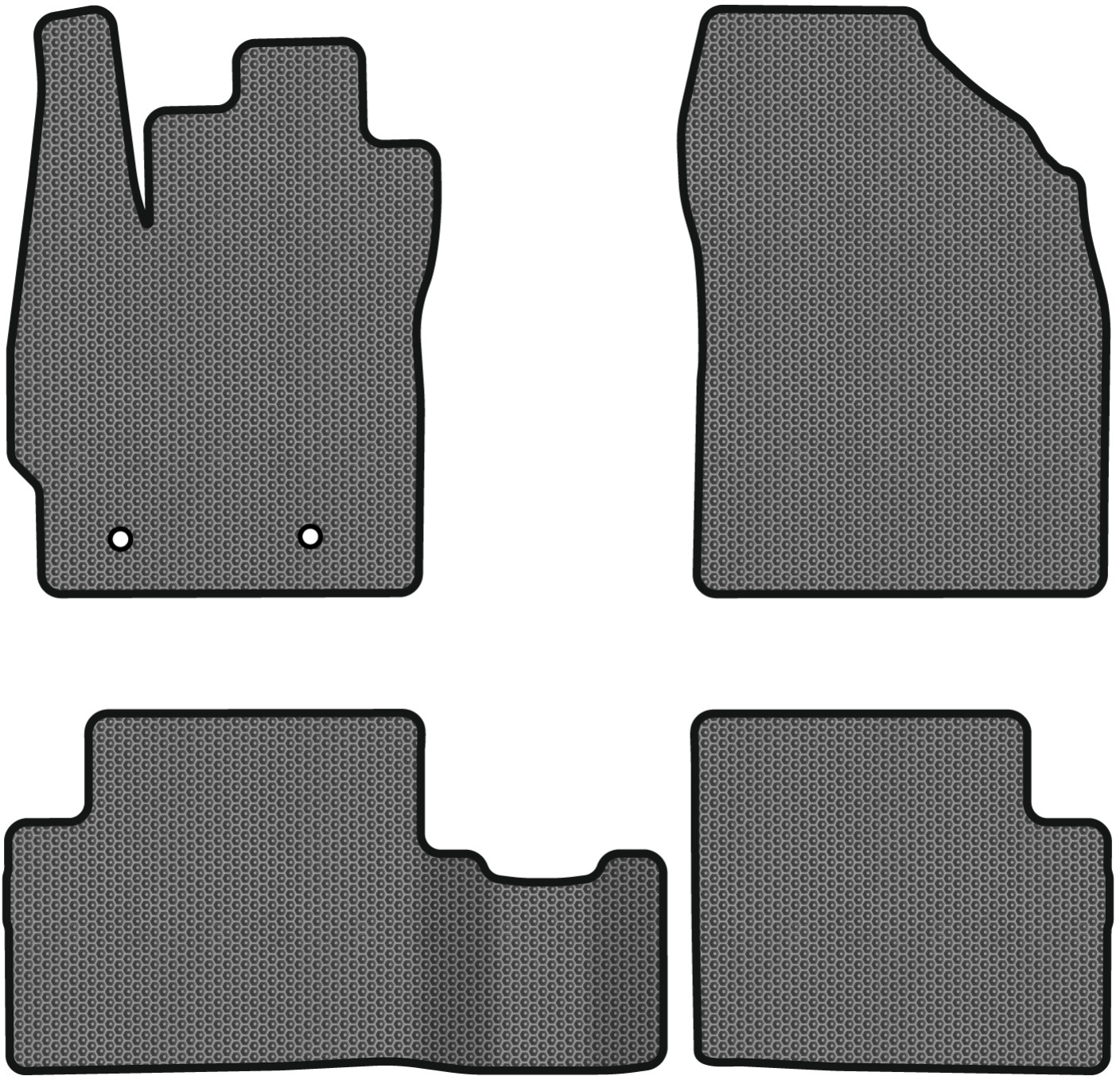 EVA килимки в салон авто EVAtech для Auris (E150) FWD 5-doors MT Toyota 2006-2012 1 покоління Htb EU TY3654PVL4TL2SGB - Фото 1