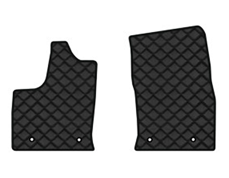 Килимки з екошкіри в салон авто передні EVAtech ECO для Land Cruiser (300) Toyota 2021 1 покоління SUV EU TY42217AB2TL4BBB - Фото 1