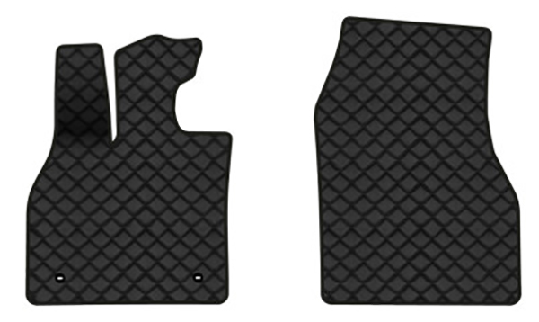 Килимки з екошкіри в салон авто передні EVAtech для bZ4X (EA10) Toyota 2022 1 покоління SUV EU TY43774A2TL2BBB - Фото 1