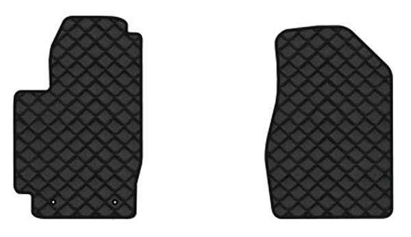 Килимки з екошкіри в салон авто передні EVAtech для Camry (XV30) Toyota 2001-2006 5 покоління Sedan EU TY51023AG2LA2BBB - Фото 1