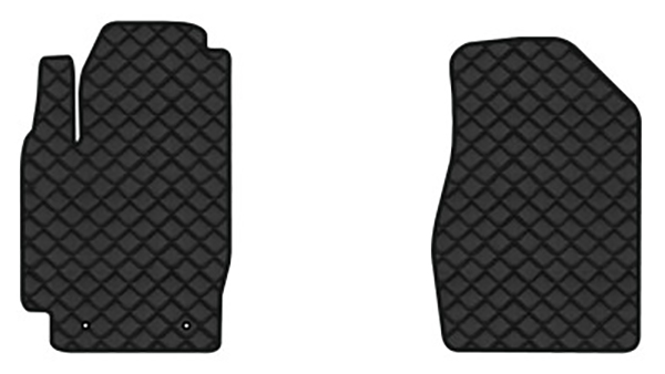 Килимки з екошкіри в салон авто передні EVAtech для Camry (XV30) Toyota 2001-2006 5 покоління Sedan EU TY51023AV2LA2BBB - Фото 1