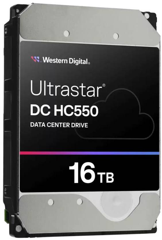 Жорсткий диск внутрішній Western Digital SATA 16.0TB Ultrastar DC HC550 7200rpm 512MB (0F38462) - Фото 1