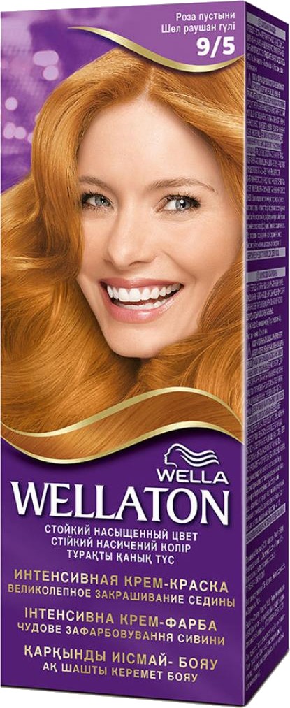 Краска для волос Wella Wellaton 9/5 Роза пустыни (4056800827541) купить ...
