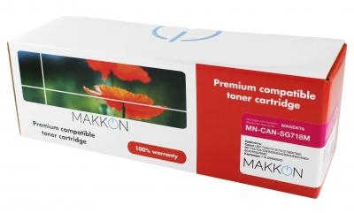 Картридж для лазерных принтеров/МФУ Makkon Canon 718 (SG118M) 2.9k magenta (MN-CAN-SG718M) - Фото 1