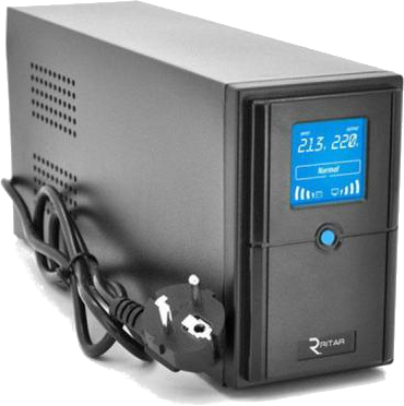 Источник бесперебойного питания Ritar E-RTM1500 (900W) ELF-D (E-RTM1500D) - Фото 1