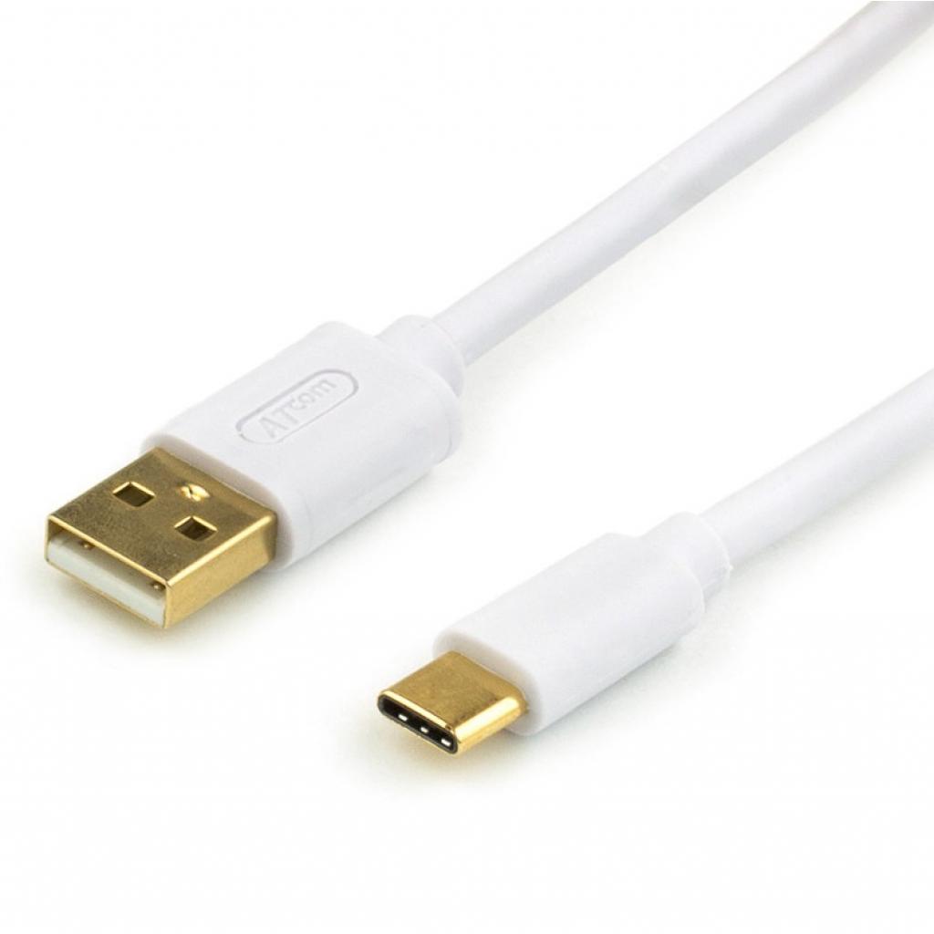 Кабель синхронизации данных Atcom USB 2.0 AM to Type-C 0.8m (17425) - Фото 1