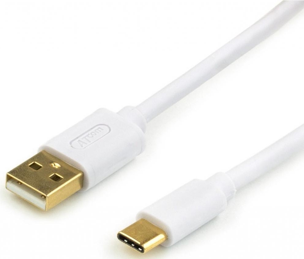 Кабель синхронизации данных Atcom USB 2.0 AM to Type-C 1.8m (13427) - Фото 1