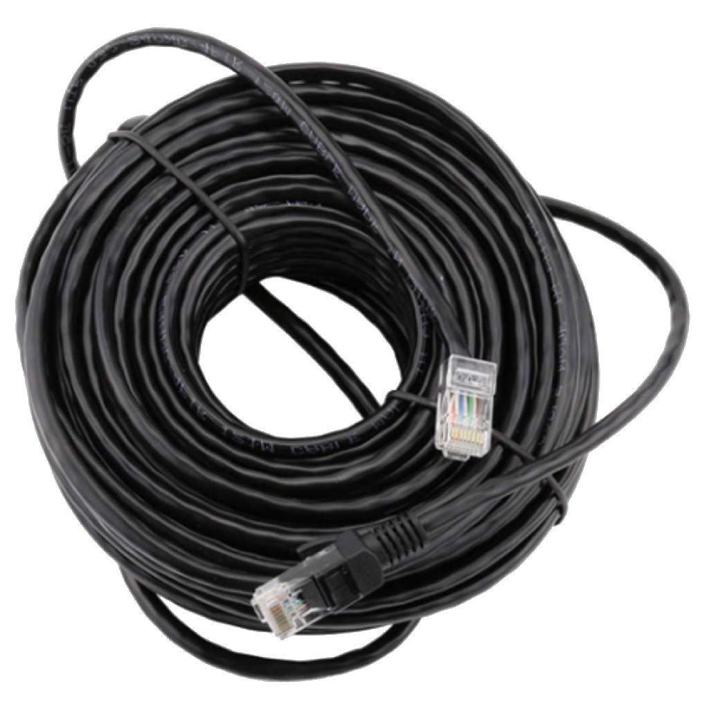 Кабель патч-корд Ritar Cat.5e  UTP  CCA 15 m Black (PCR-CCA/15Bk) - Фото 1