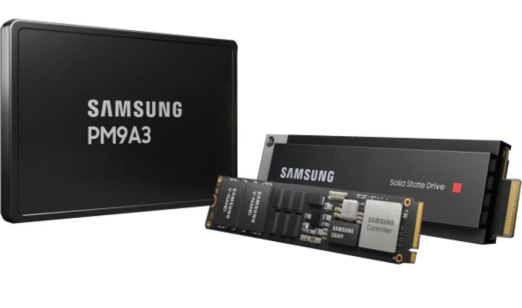 SSD-накопитель внутренний Samsung PM9A3 PCI Express 4.0 x4 U.2 2.5" 3.84TB (MZQL23T8HCLS-00A07) - Фото 1