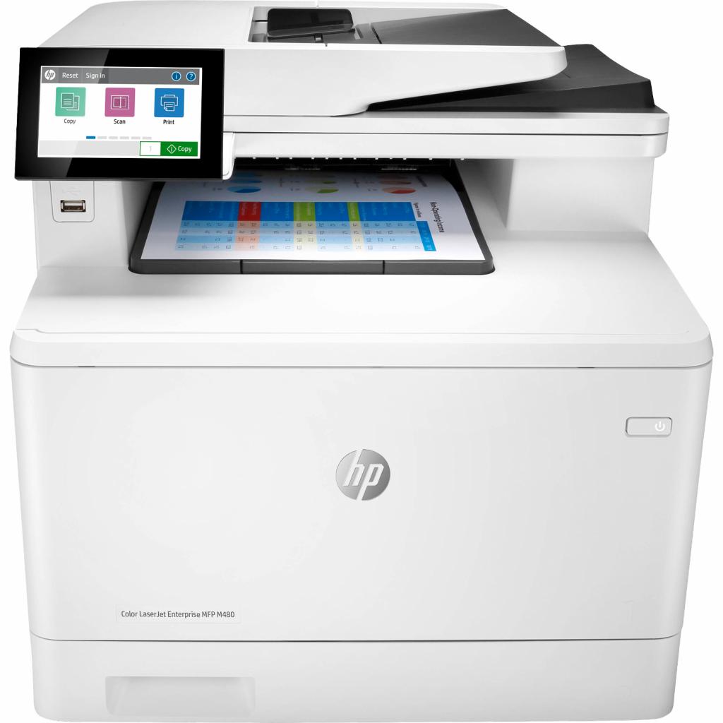 БФП кольорового друку HP Color LaserJet Enterprise M480f (3QA55A) - Фото 1
