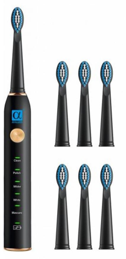 Зубна щітка електрична AHealth Smart Sonic Smile 1 black (AHsss1b) - Фото 1