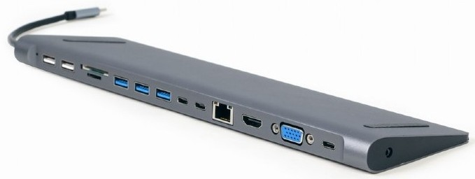 Хаб USB Cablexpert USB-C 9-in-1 (A-CM-COMBO9-01) - Фото 1