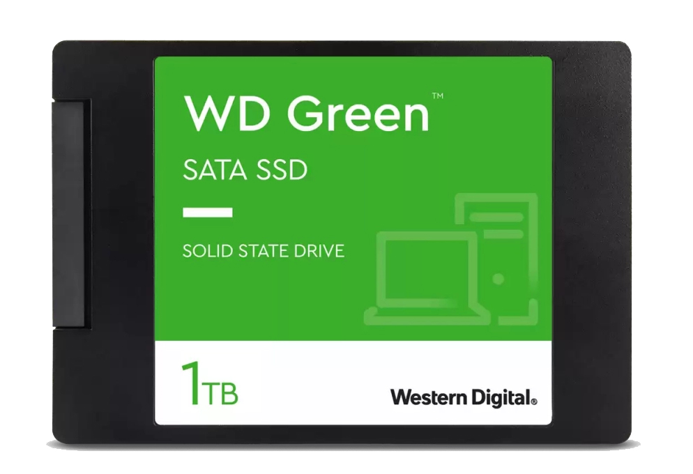 SSD-накопитель внутренний Western Digital 1TB SATA NAND 3D NAND TLC (WDS100T3G0A) - Фото 1