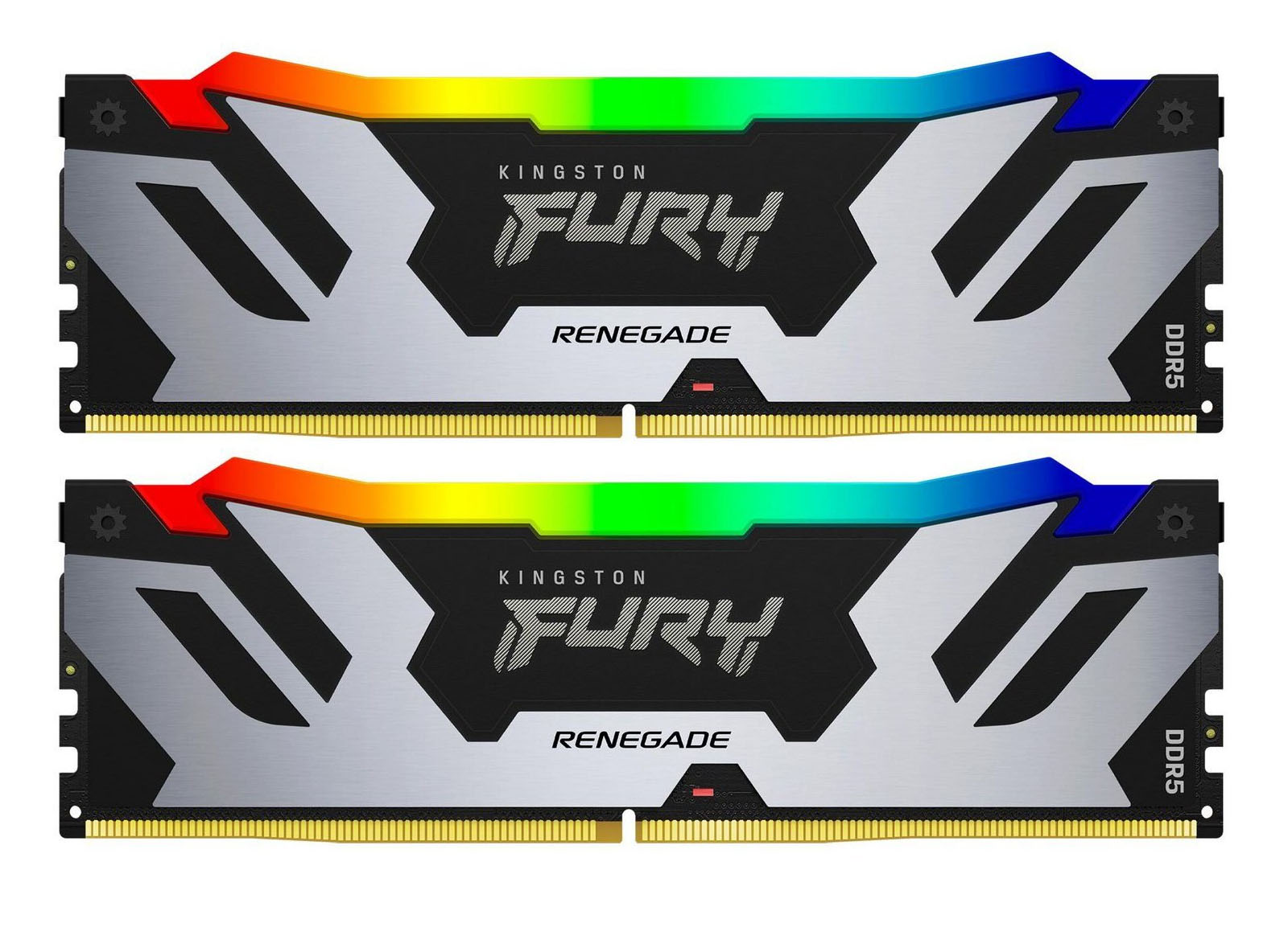 Купити Память DDR Kingston DDR5 16GBx2/6400 FURY Renegade RGB (KF564C32RSAK2-32) - Фото 1 Память DDR Kingston DDR5 16GBx2/6400 FURY Renegade RGB (KF564C32RSAK2-32) - Фото 1