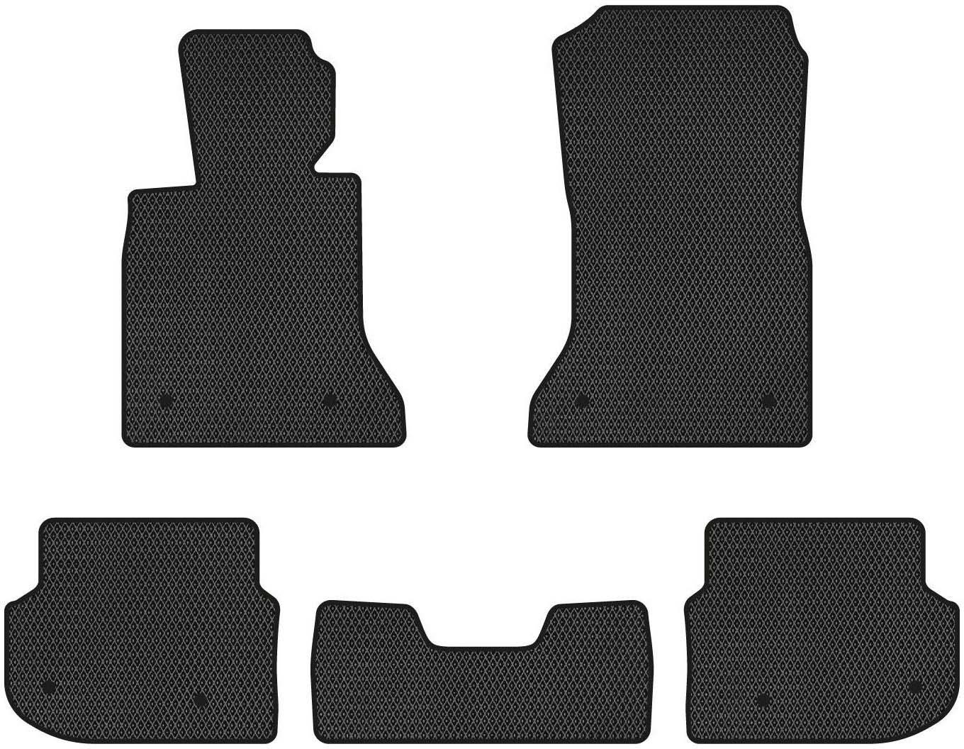 EVA коврики в салон авто EVAtech для 5 Series (F11) RWD Electric seats BMW 2010-2013 6 поколение Combi EU BM31057CB5BW8RBB - Фото 1