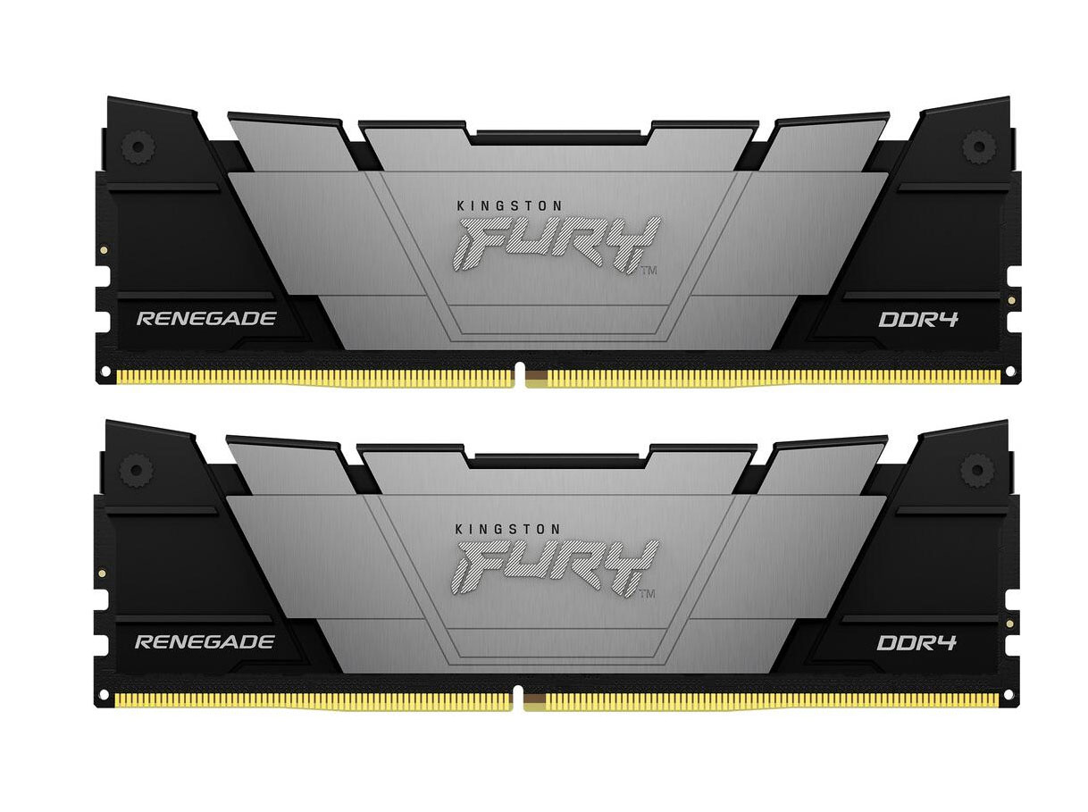 Купити Память DDR Kingston DDR4 16GBx2/3200 FURY Renegade Black (KF432C16RB12K2/32) - Фото 1 Память DDR Kingston DDR4 16GBx2/3200 FURY Renegade Black (KF432C16RB12K2/32) - Фото 1