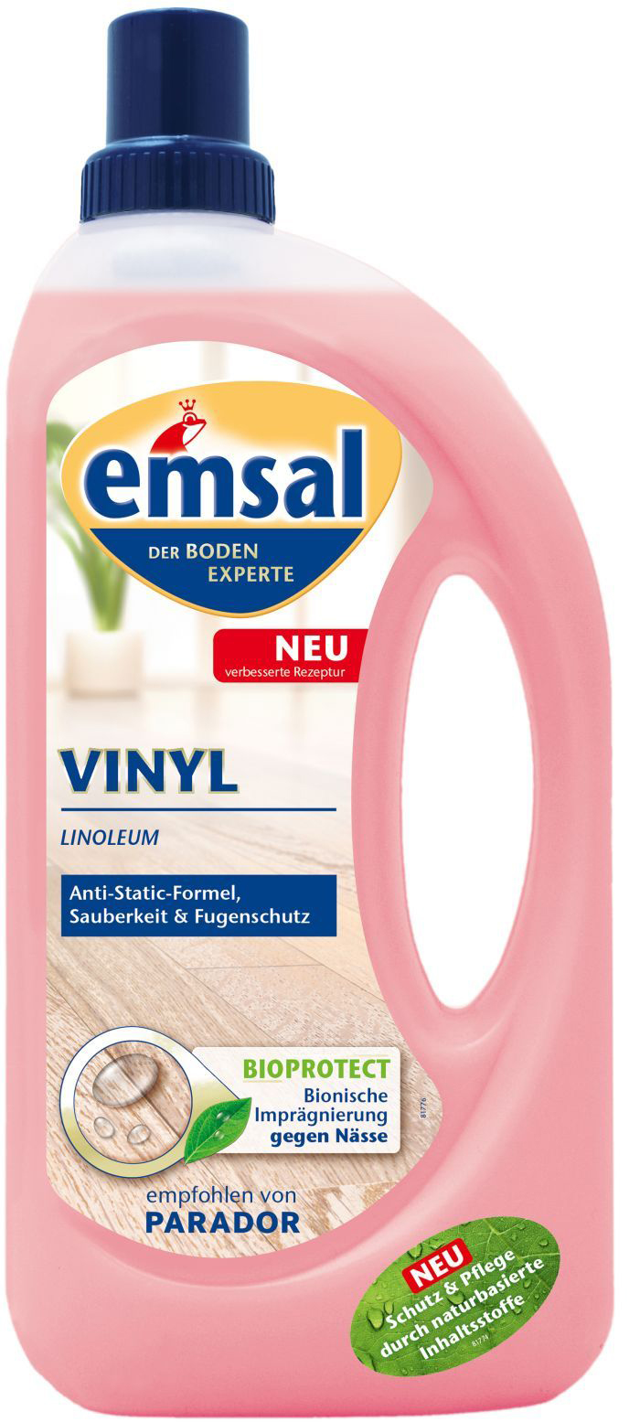 Чистящее средство универсальное EMSAL Уход за виниловым полом 1 л (4001499970146) - Фото 1