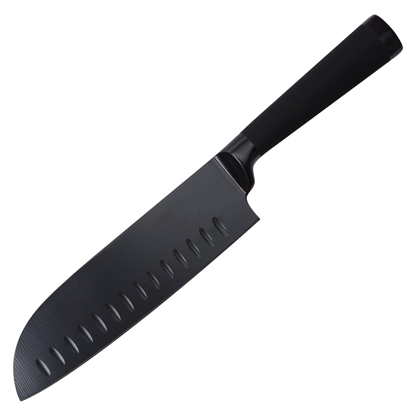 Ніж сантоку Bergner Blackblade 17,5 см (BG-8776) - Фото 1