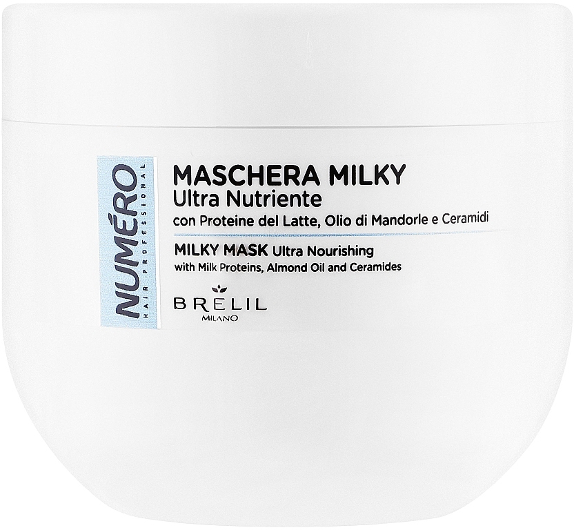 Маска для волосся Numero MILKY ультра живильна 400 мл (8011935088058) - Фото 1