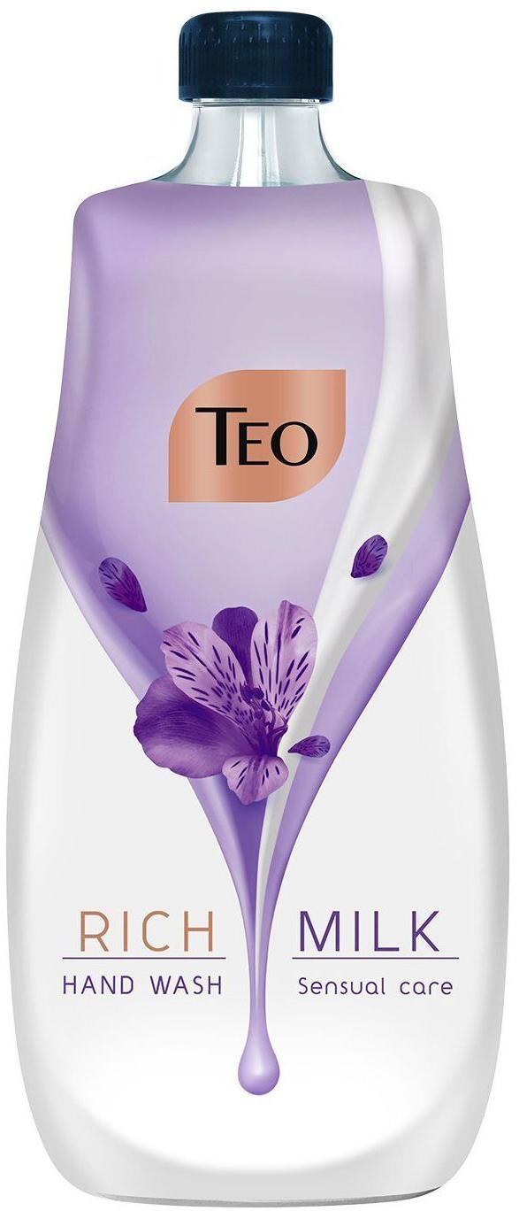 Жидкое мыло для рук TEO Milk Rich Sensual Care 800 мл (3800024045332) - Фото 1
