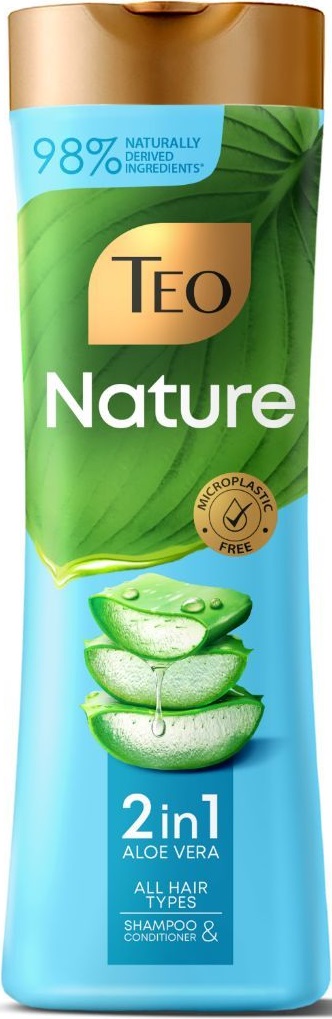 Шампунь женский TEO 2в1 Aloe Vera 350ml (3800024046742) - Фото 1