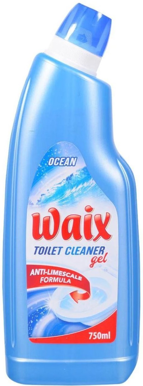 Средство для чистки унитаза WAIX Ocean 750 мл (3800069401476) - Фото 1