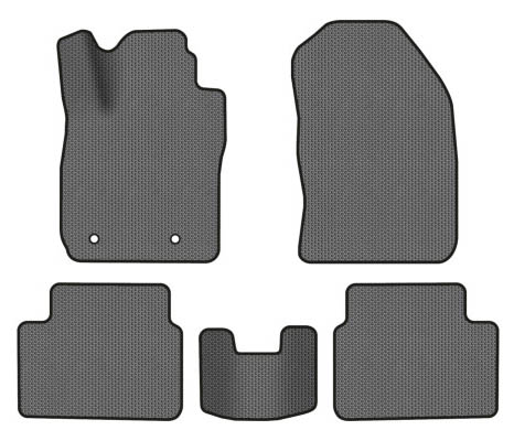 EVA коврики в салон авто EVAtech для Fiesta (Mark 7) 5-doors Ford 2009-2017 6 поколение Htb USA FD1699CE5OU2SGB - Фото 1