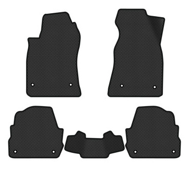 EVA коврики в салон авто EVAtech для A6 (C5) 4WD Restyling Audi 2001-2004 2 поколение Combi EU (AU34128CBK5TL8RBB) - Фото 1