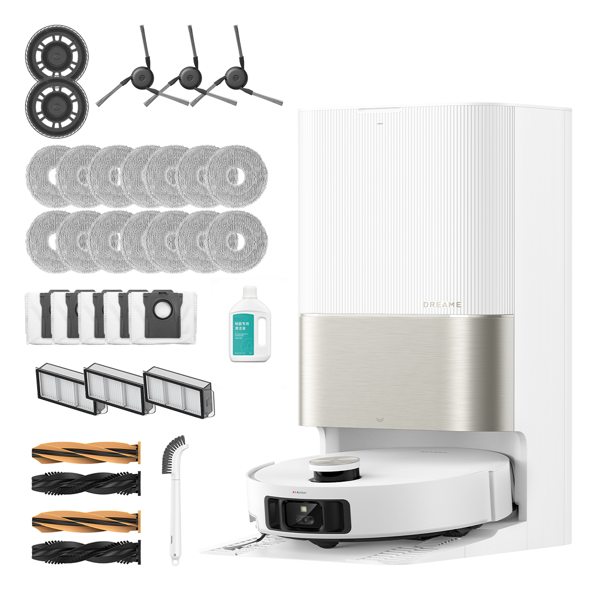 Робот-пылесос моющий Dreame X50 Ultra Complete White (RLX85CE-4-WH) - Фото 1