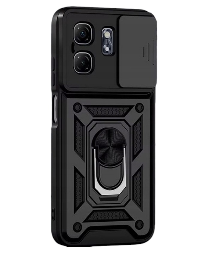 Чехол для смартфона BeCover Military for Infinix Hot 50i (X6531) Black (713047) - Фото 1