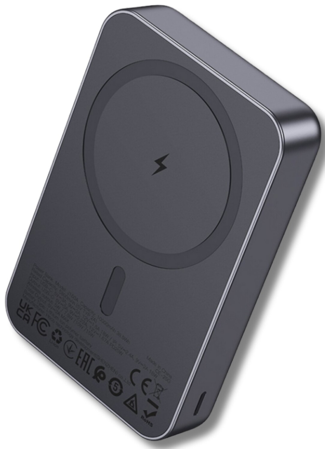 Купить Батарея мобильная HOCO J160A Original PD20W Magnetic MagSafe compatible 10000 mAh Metal Gray (714992) - Фото 1 Батарея мобильная HOCO J160A Original PD20W Magnetic MagSafe compatible 10000 mAh Metal Gray (714992) - Фото 1