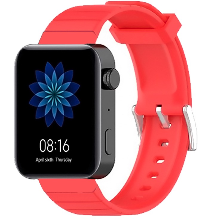 Ремешок для смарт-часов BeCover for Xiaomi Watch S4 41mm (18mm) Red (713741) - Фото 1
