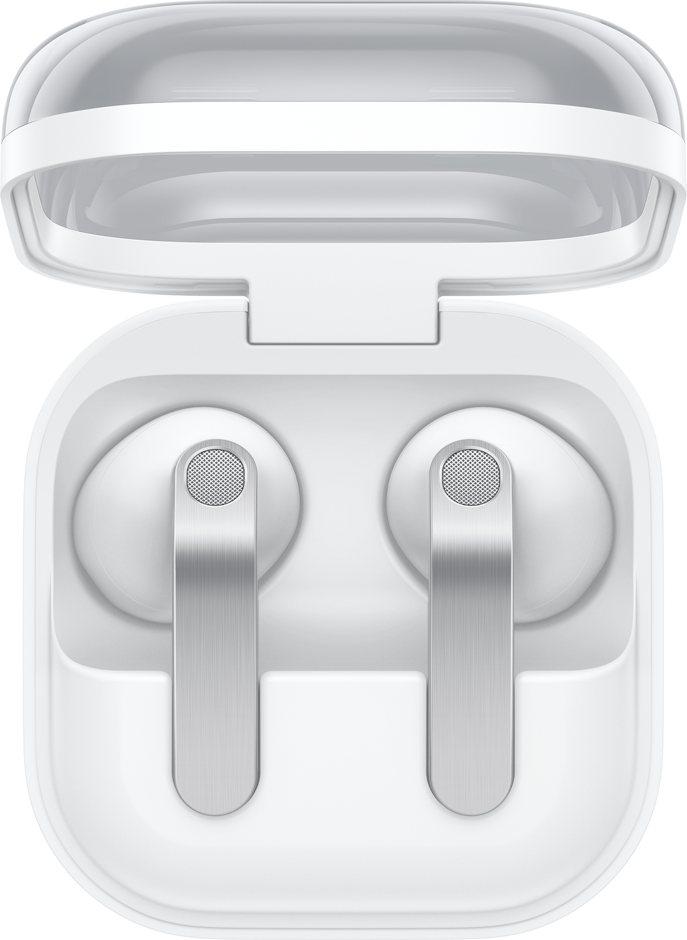 Наушники вкладыши беспроводные TWS Samsung Galaxy Buds4 White (SM-R540NZWASEK) - Фото 1