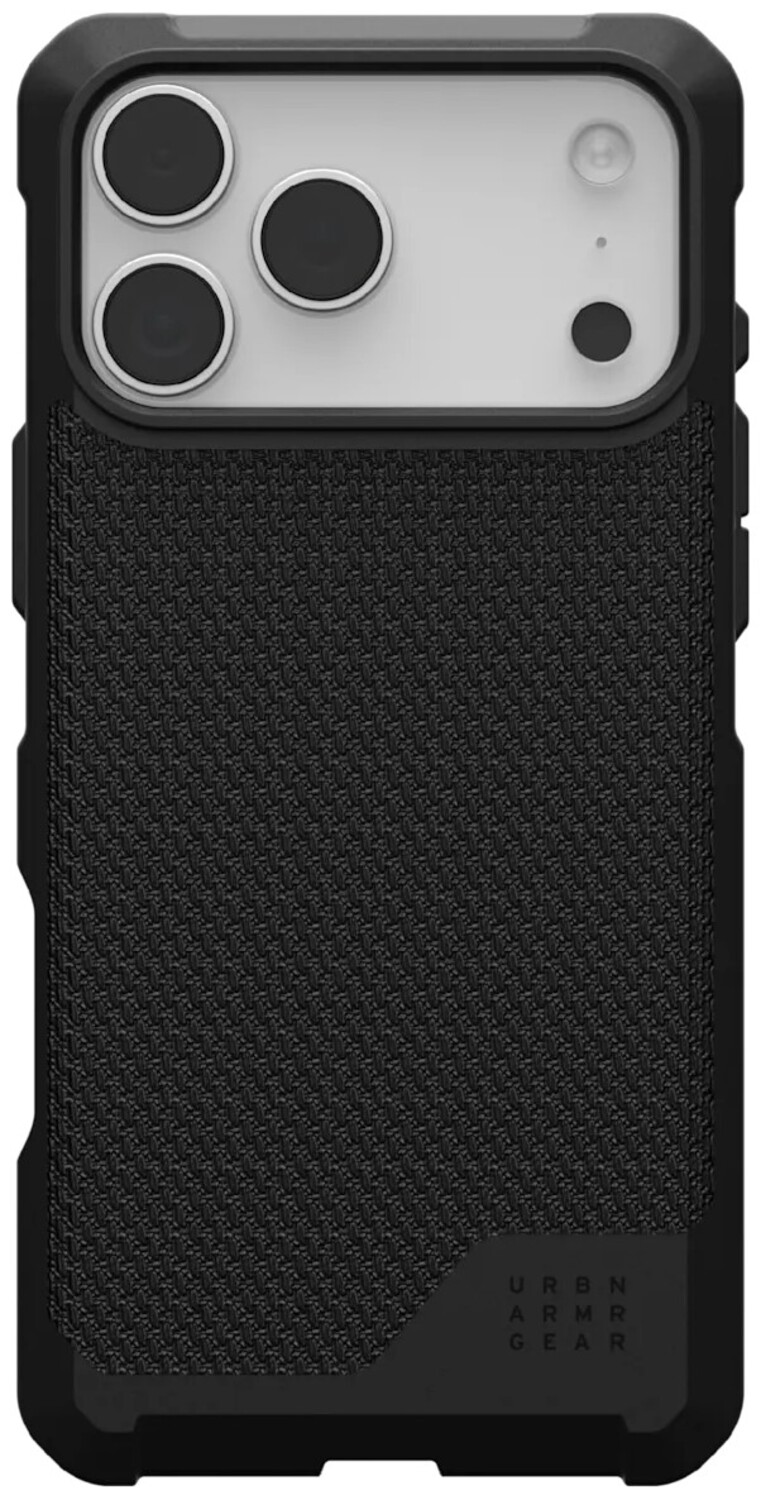 Чохол для смартфону UAG for iPhone 17 Pro Max, Metropolis LT MagSafe, Kevlar Black (114518113940) - Фото 1