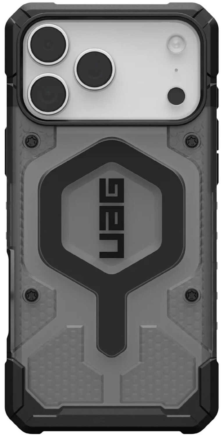 Чохол для смартфону UAG for iPhone 17 Pro Max, Pathfinder Clear MagSafe, Ash/Black (114552113140) - Фото 1