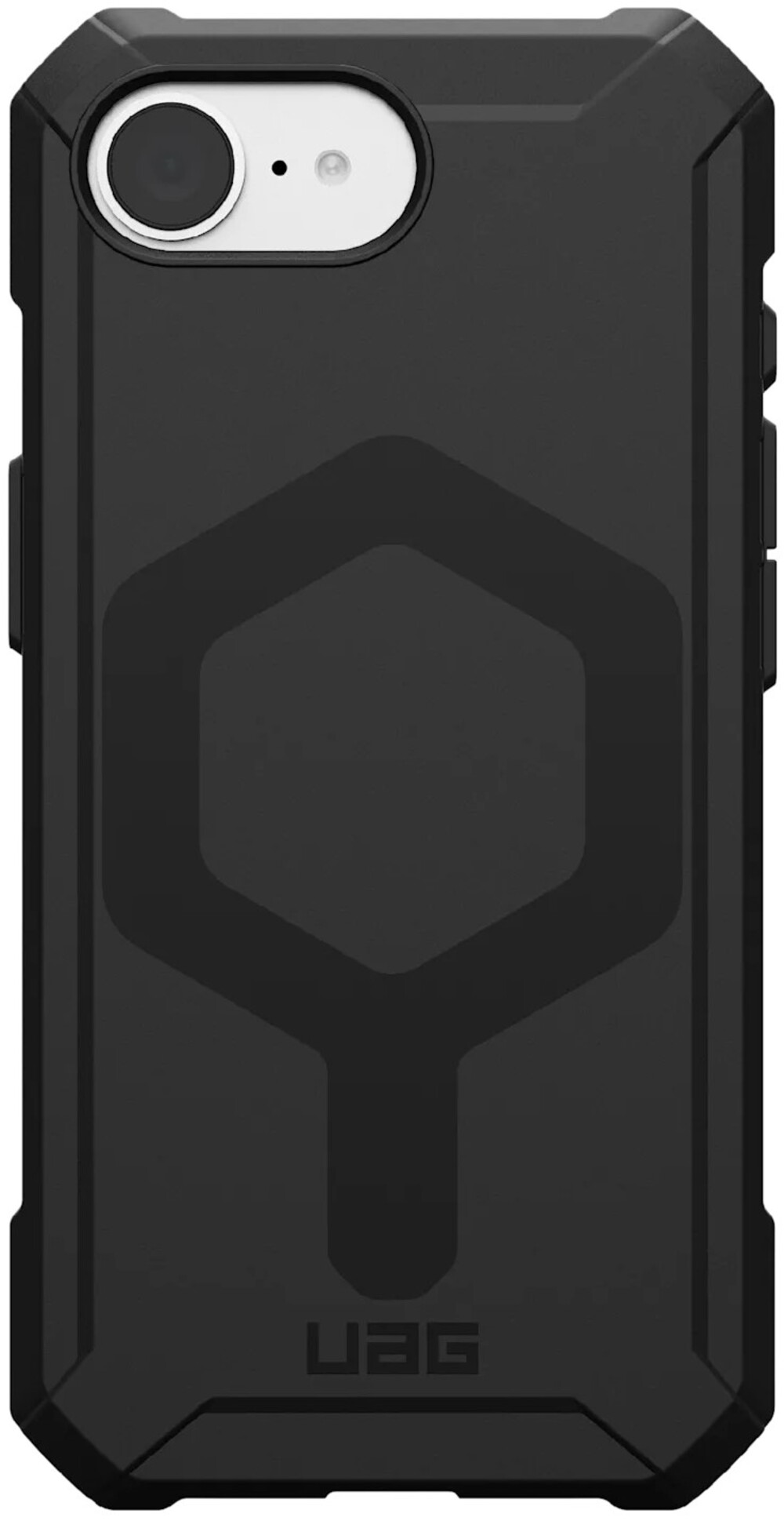 Чохол для смартфону UAG for iPhone 16E 4th Gen, 2025, Essential Armor MagSafe, Black (114496114040) - Фото 1